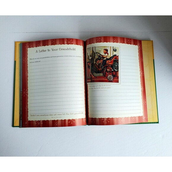 Saturday Evening Post Grandpas Memories Of Growing Up New Keepsake Journal Book - Picture 8 of 9